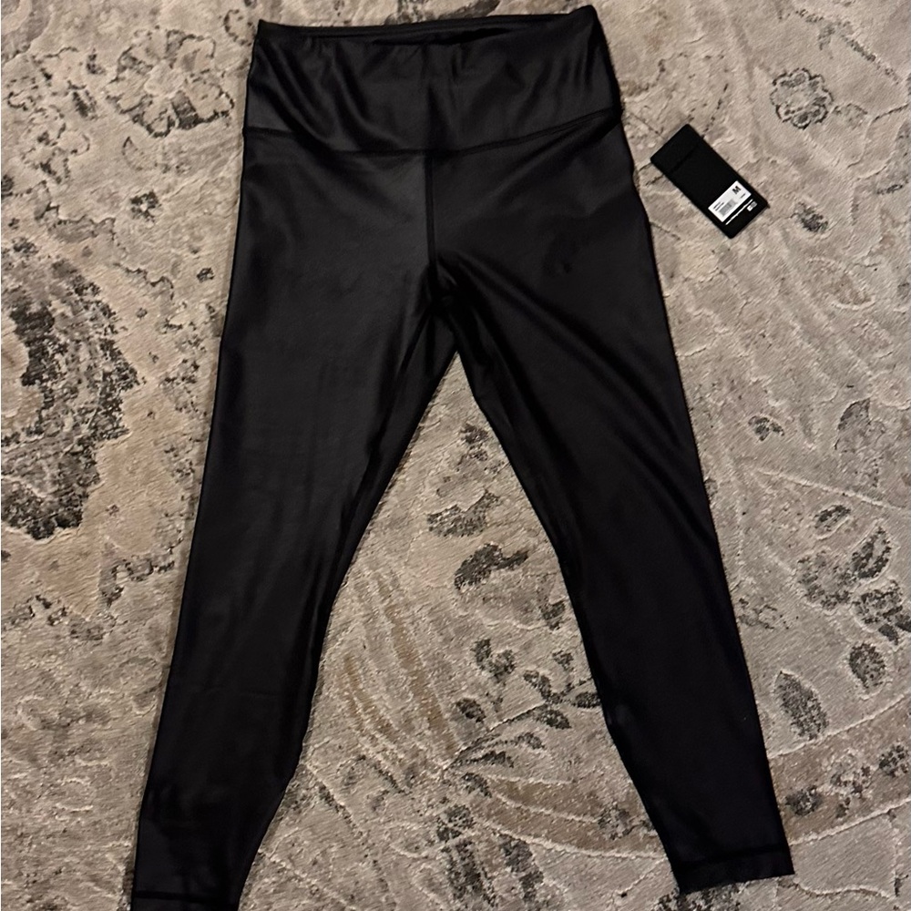 90 Degree By Reflex Black Leggings Full-Length Versatile